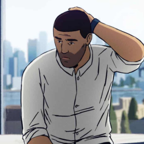 Στιγμιότυπο από την ταινία «Flee» του Γιόνας Πόερ Ρασμούσεν