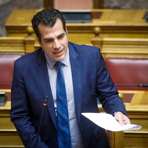 Ο υπουργός Υγείας, Θάνος Πλεύρης