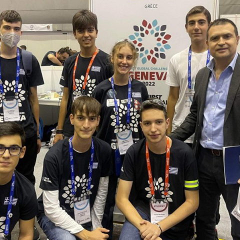 H Εθνική Ομάδα Μαθητικής Ρομποτικής.