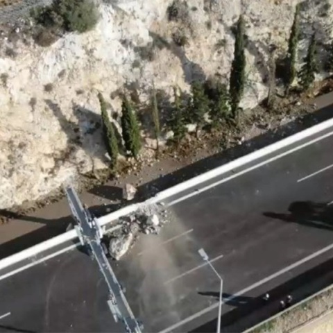 Κατολίσθηση στην Κακιά Σκάλα