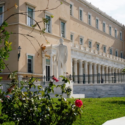 Το κτίριο της Βουλής