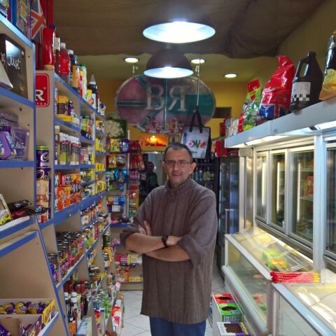 The British food store Athens