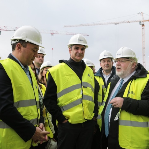 Ο Κυριάκος Μητσοτάκης στην Τρίπολη