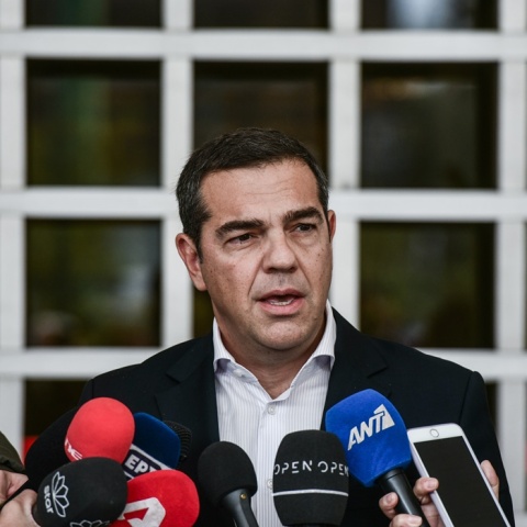 Ο πρόεδρος του ΣΥΡΙΖΑ, Αλέξης Τσίπρας