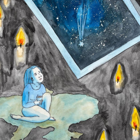 Εικ.: Kinder Album, «Blackout, the starry sky and one wish» (20/11/22).