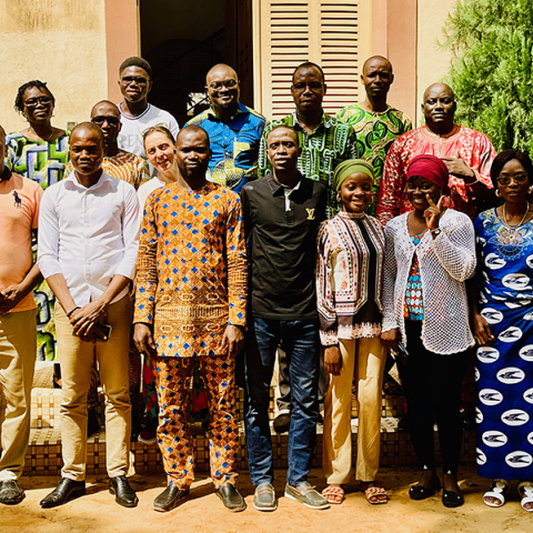 Συμμετέχοντες του εργαστηρίου “Project Management for Heritage Managers” του The Heritage Management Organization, στο Μπενίν.