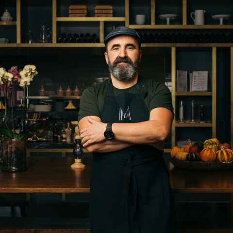 O σεφ Σωτήρης Ευαγγέλου