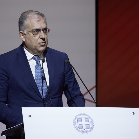 Ο υπουργός Προστασίας του Πολίτη, Τάκης Θεοδωρικάκος