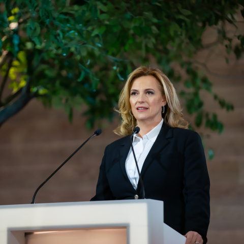 H Γενική Διευθύντρια Επικοινωνίας & Στρατηγικής Μάρκετινγκ της MYTILINEOS, Βίβιαν Μπουζάλη. 