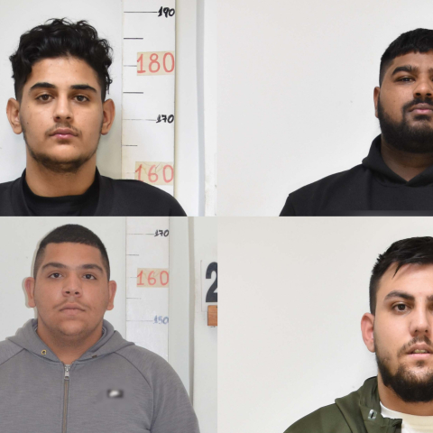 Τα μέλη συμμορίας που συνελήφθησαν στη Θεσσαλονίκη