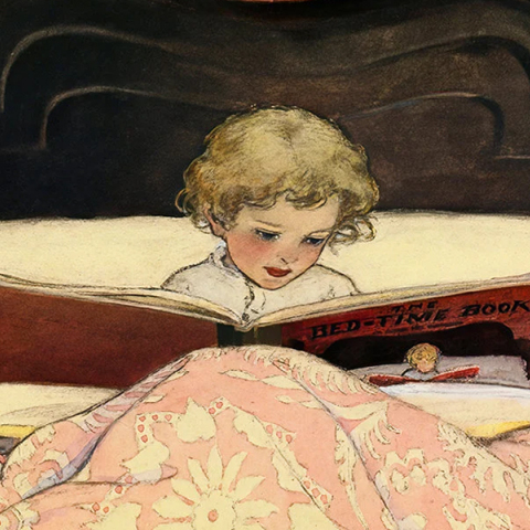 Εικ.: Jessie Willcox Smith «The Bed-Time Book» 1907
