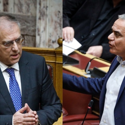 Τάκης Θεοδωρικάκος - Πάνος Σκουρλέτης