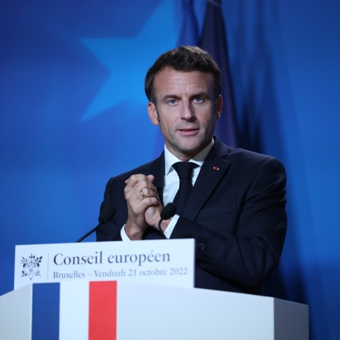 Ο πρόεδρος της Γαλλίας, Εμανουέλ Μακρόν