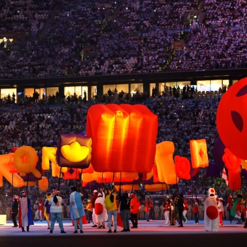 Η τελετή λήξης του Μουντιάλ στο Κατάρ