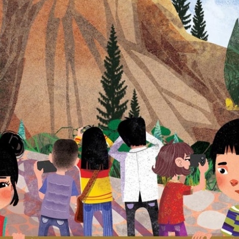 Ένα παιδικό βιβλίο για την Αθήνα και για το βλέμμα των παιδιών στην πόλη και στην Ιστορία