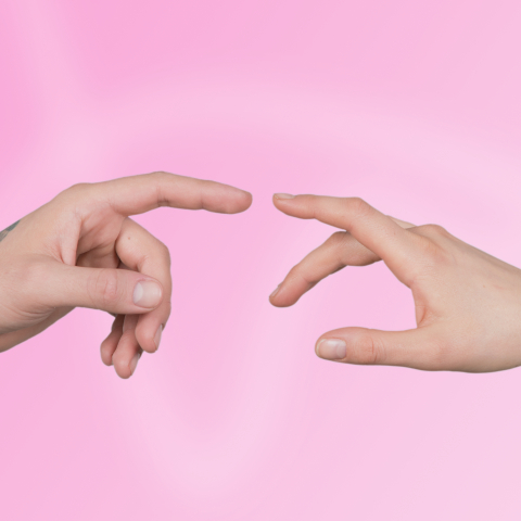 Λεπτομέρεια από το έργο της Marge Monko "I Don’t Know You, So I Can’t Love You", 2018