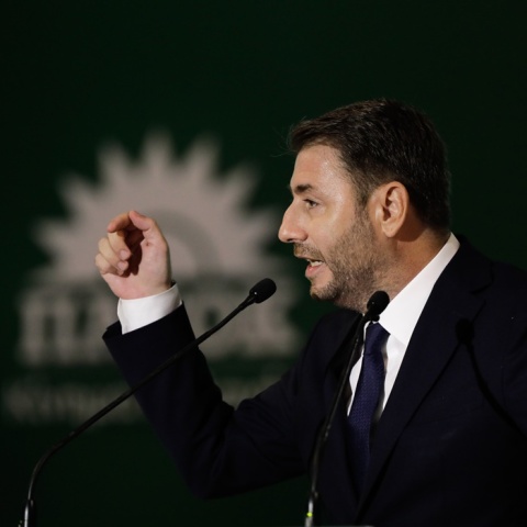 Ο πρόεδρος του ΠΑΣΟΚ-ΚΙΝΑΛ, Νίκος Ανδρουλάκης