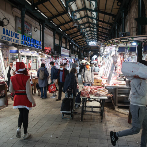 Η Βαρβάκειος Αγορά - Τα ψώνια για το χριστουγεννιάτικο τραπέζι