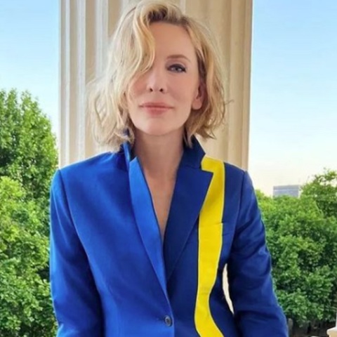 Πόλεμος στην Ουκρανία: Το νέο μήνυμα της ηθοποιού Κέιτ Μπλάνσετ για τη στήριξη των προσφύγων.