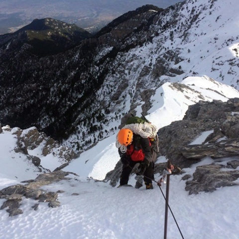 Διασώστες στον Όλυμπο
