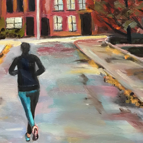 Εικ.: Bill Lunshof, «Afternoon Run» (2020, λεπτ.)