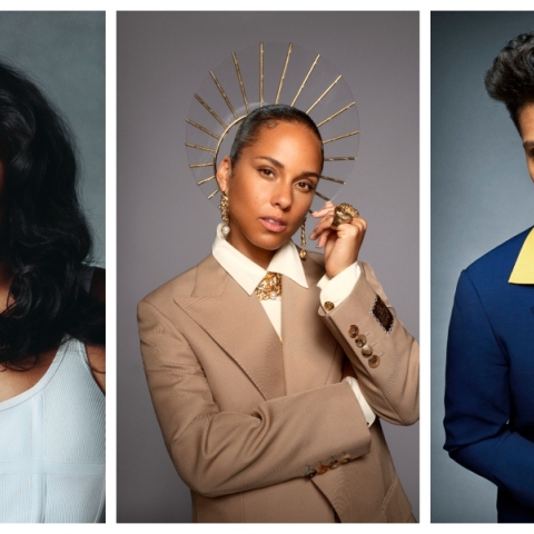 Lizzo, Alicia Keys, Bruno Mars