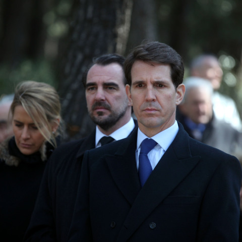 Οι γιοι του τέως βασιλιά, Παύλος και Νικόλαος