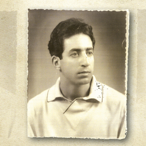 Ο Μανόλης Κ. Χατζηγιακουμής στην ηλικία έναρξης των ηχογραφήσεων  της μουσικής παράδοσης της Κω (1964)