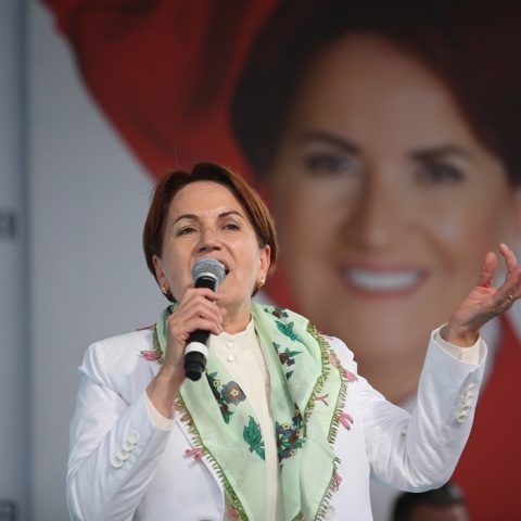 Η επικεφαλής του «Καλού Κόμματος», Μεράλ Ακσενέρ