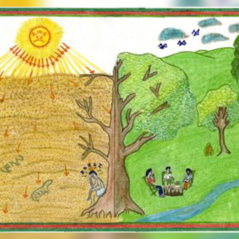 Περιοδικό ORION, παιδική ζωγραφική απ’ το Burundi