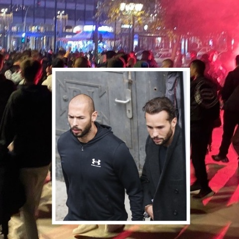 Άντριου Τέιτ: Νέοι διαδήλωσαν στην Αθήνα με αίτημα την αποφυλάκιση του μισογύνη influencer που κρατείται στη Ρουμανία για sex trafficking και βιασμό.