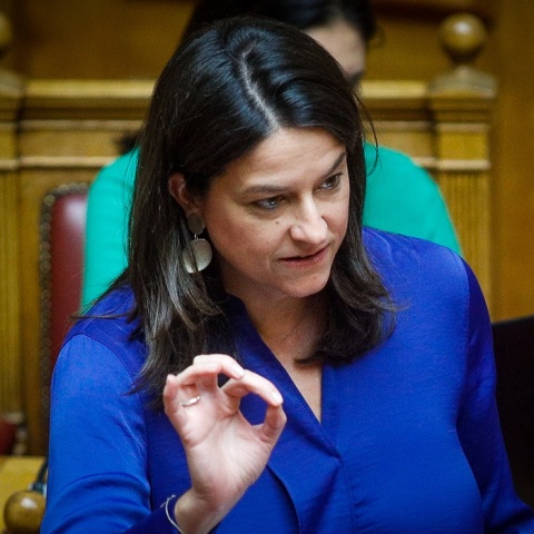 Η υπουργός Παιδείας, Νίκη Κεραμέως