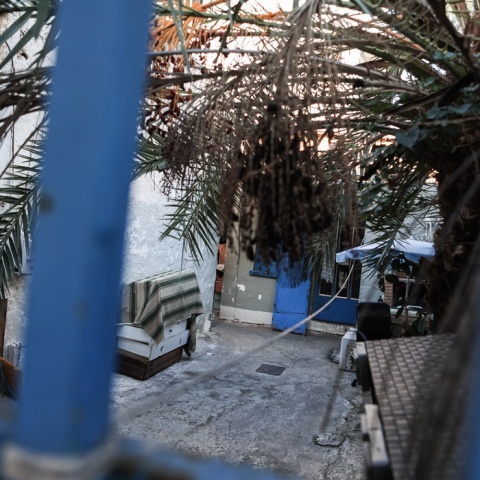 Το σπίτι όπου διαπράχθηκε η γυναικοκτονία στη Νίκαια