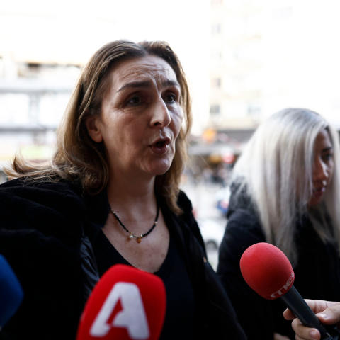 H μητέρα του Άλκη Καμπανού