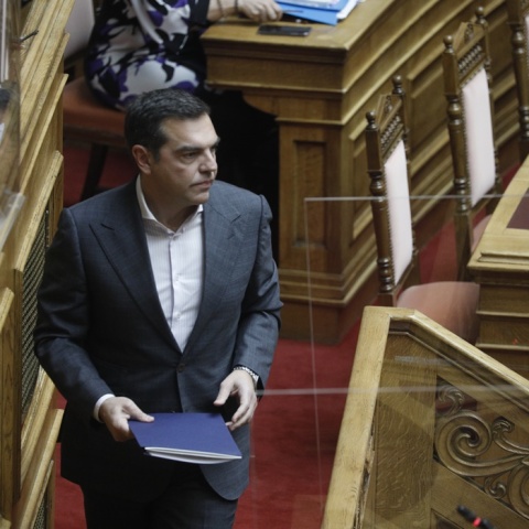 Ο πρόεδρος του ΣΥΡΙΖΑ, Αλέξης Τσίπρας