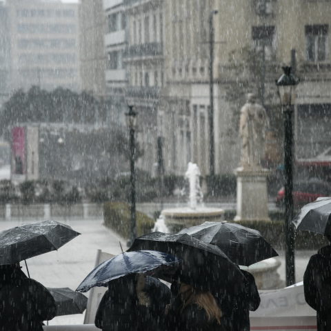 Κακοκαιρία - Ισχυρή βροχόπτωση