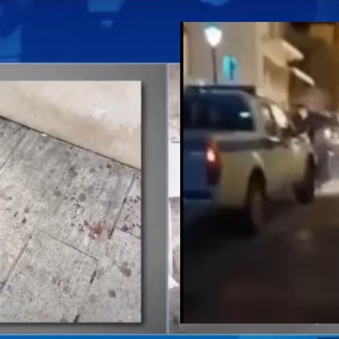 Εικόνες από το σημείο της συμπλοκής στο Ρέθυμνο