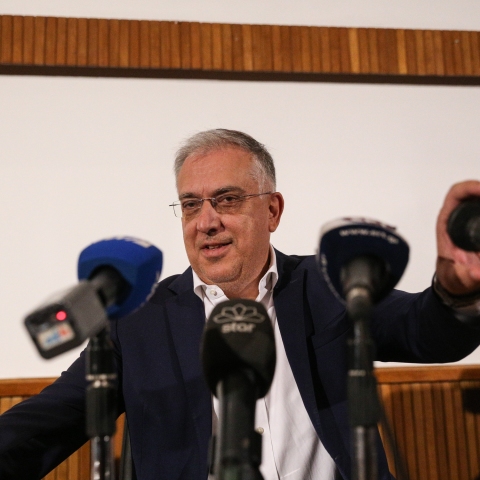 Ο υπουργός Προστασίας του Πολίτη, Τάκης Θεοδωρικάκος