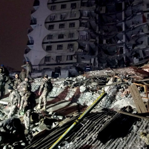 Σεισμός 7,8 Ρίχτερ στην Τουρκία