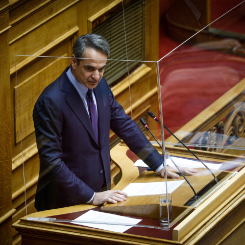 Ο πρωθυπουργός Κυριάκος Μητσοτάκης