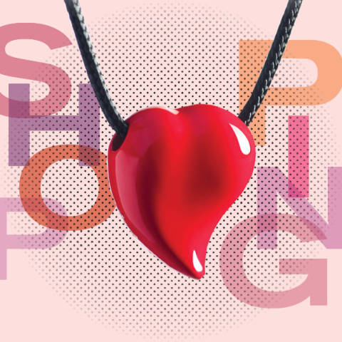 MINAS DESIGNS, Pendant Real Heart €240