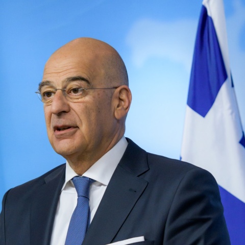 Ο υπουργός Εξωτερικών, Νίκος Δένδιας