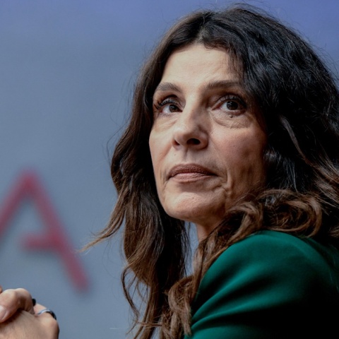 Η εκπρόσωπος του ΣΥΡΙΖΑ - Προοδευτική Συμμαχία, Πόπη Τσαπανίδου