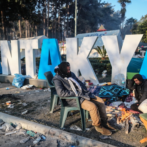 Σεισμόπληκτοι στην Αντιόχεια της Τουρκίας που έμειναν χωρίς σπίτι