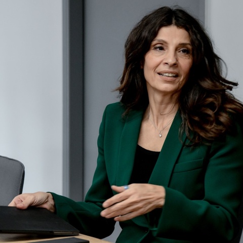 Η εκπρόσωπος Τύπου του ΣΥΡΙΖΑ - Προοδευτική Συμμαχία, Πόπη Τσαπανίδου