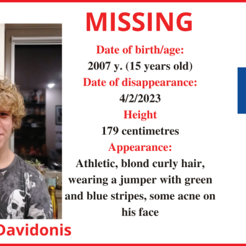 Εξαφάνιση 15χρονου στη Λιθουανία