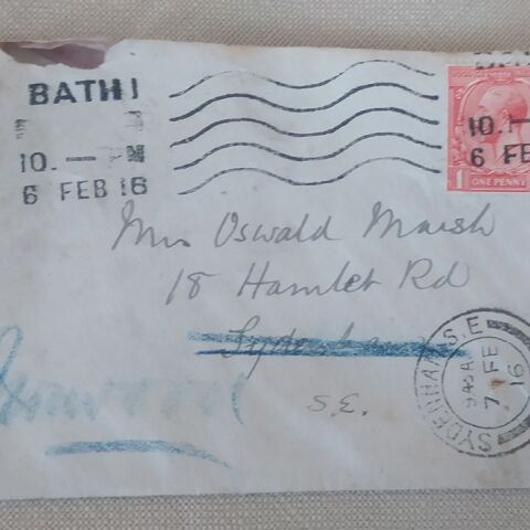 Λονδίνο: Επιστολή που χάθηκε το 1916 παραδόθηκε με καθυστέρηση ενός αιώνα - Αδυνατούν να εξηγήσουν το φαινόμενο τα βρετανικά Βασιλικά Ταχυδρομεία.