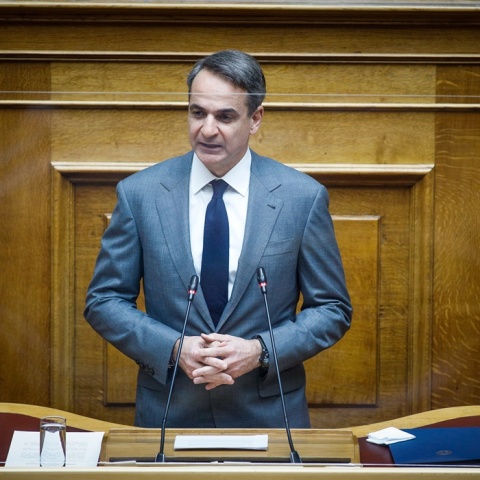 Ο πρωθυπουργός Κυριάκος Μητσοτάκης