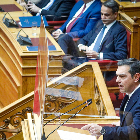 Κυριάκος Μητσοτάκης, Αλέξης Τσίπρας