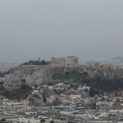 Αφρικανική σκόνη στην Αθήνα 
